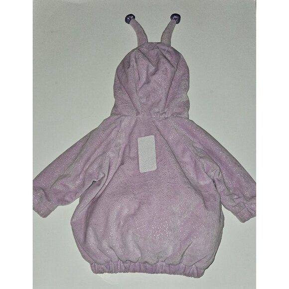 NEW Purple Butterfly Halloween Costume Baby 0-6 Months Pullover Only NO WINGS - Picture 7 of 9